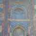 13.Glazed tile work around the blind arch of Tomb of Bibi Ja